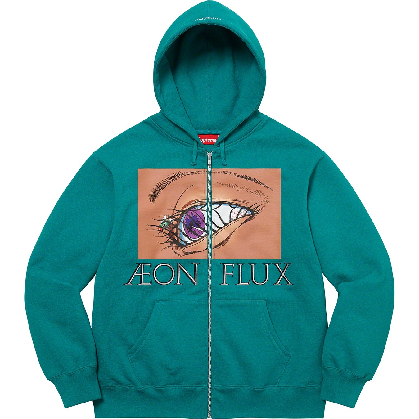 Aeon Flux Zip Up Hooded Sweatshirt view 17